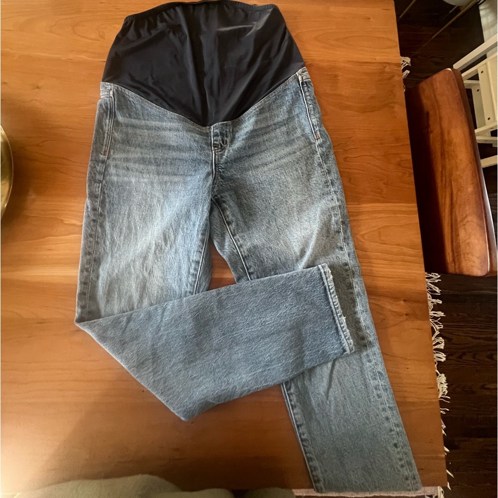 Madewell perfect vintage maternity jeans